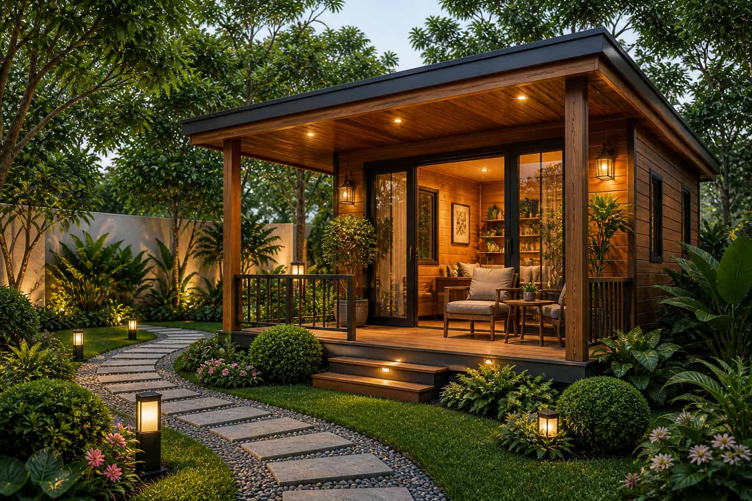 Luxury Garden Cabins